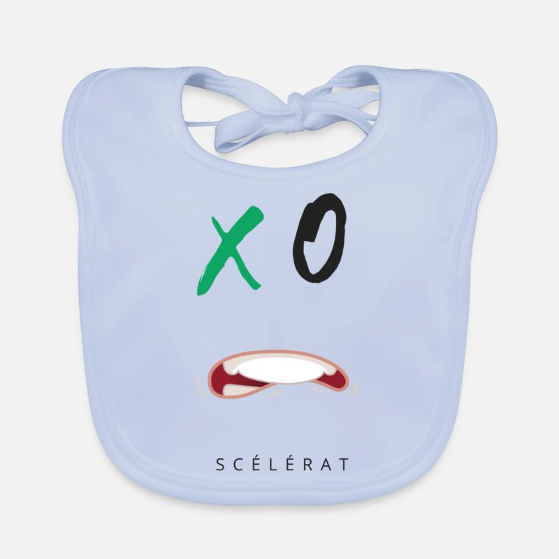 XO Green Scelerat Bavoir bio Bébé