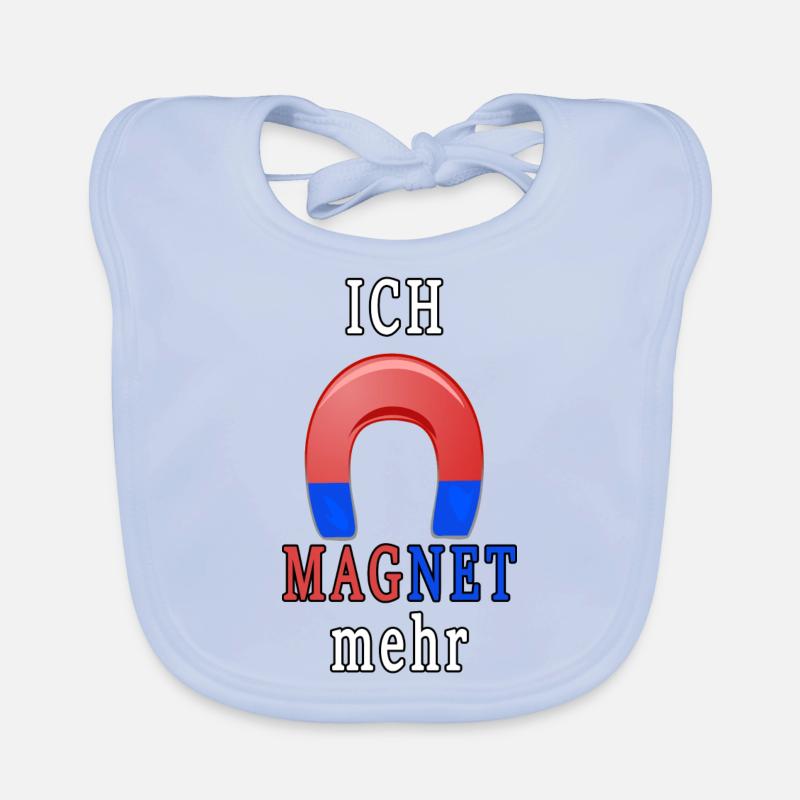 Ich magnet Baby Bio-Lätzchen