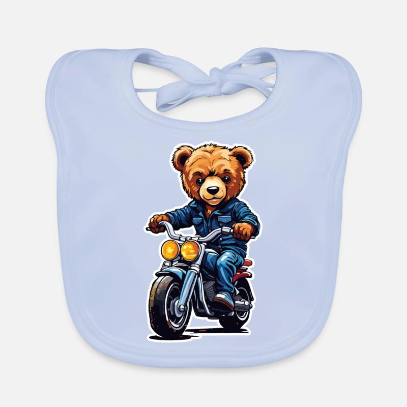 Teddybär / Kuscheltier / Stofftier / Geschenkidee Baby Bio-Lätzchen