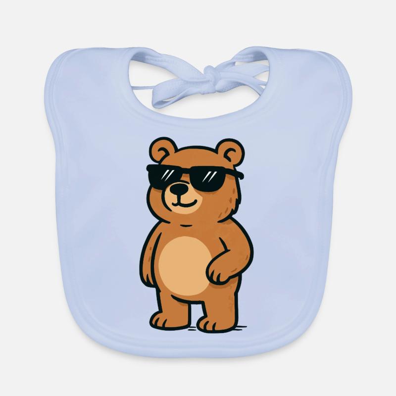Baer Cool Comic Organic Baby Bibs