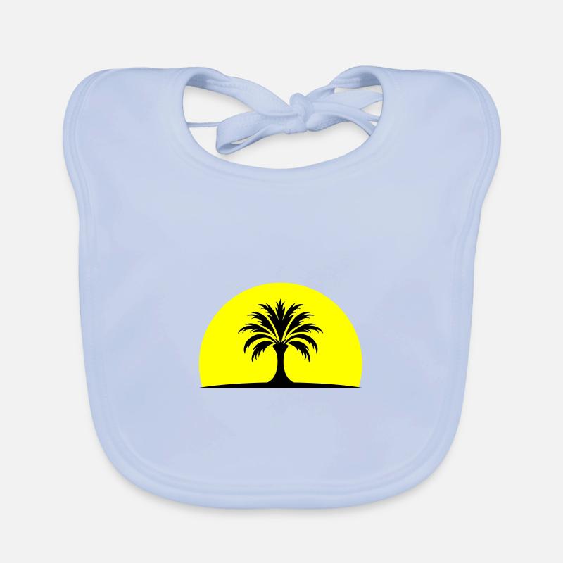 Île Sun Palm Bavoir bio Bébé
