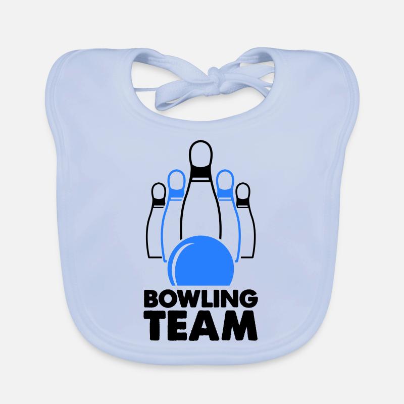 Équipe de bowling Bavoir bio Bébé