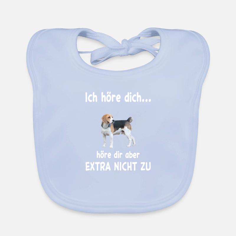 Beagle Hund - Beagle Baby Bio-Lätzchen