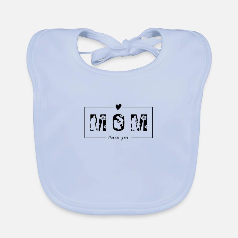 DANKE Mama, Muttertag Baby Bio-Lätzchen