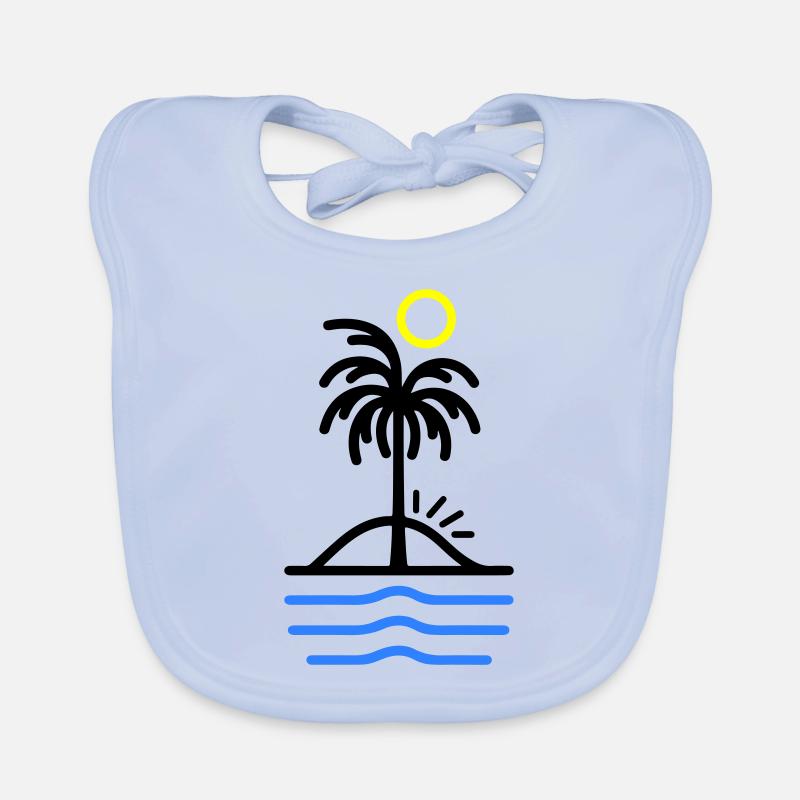 Palm Island Organic Baby Bibs