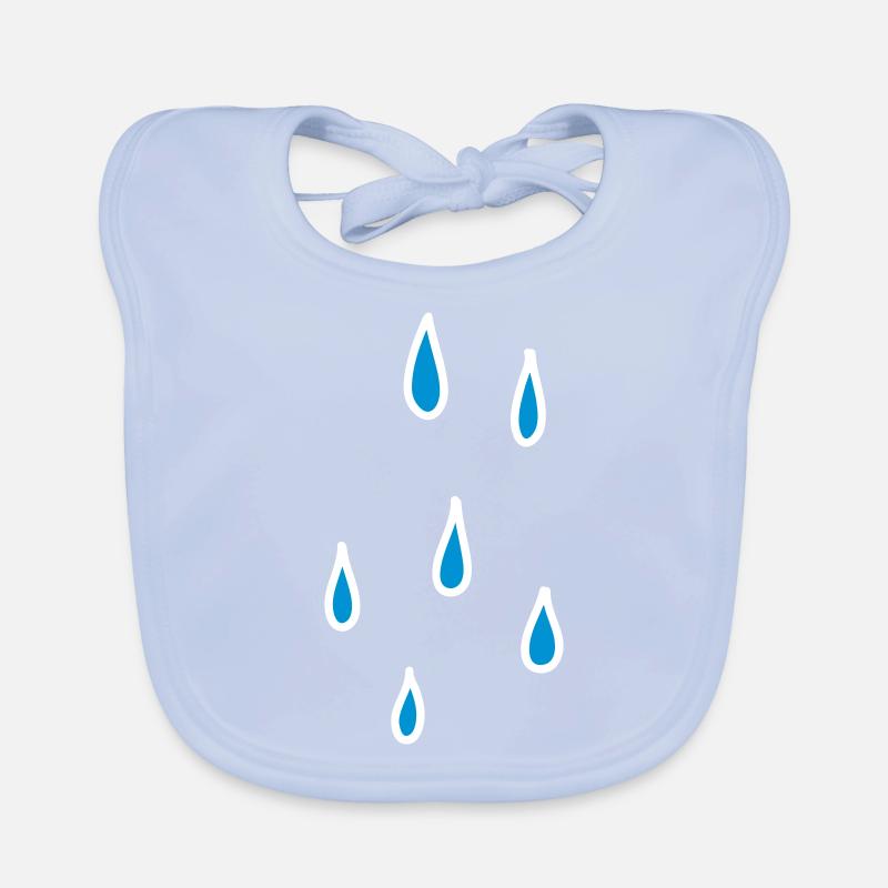 Raindrop Organic Baby Bibs
