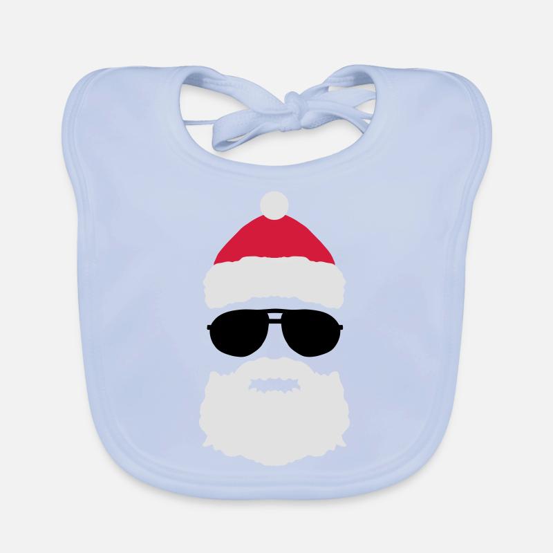 PÈRE NOEL COOL Bavoir bio Bébé
