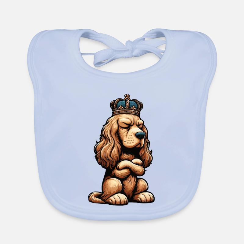 Cocker Spaniel Cocker Dog Cocker Spaniel Owner Organic Baby Bibs