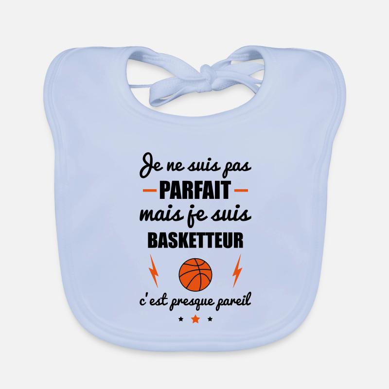 pas parfait mais basket Bavoir bio Bébé