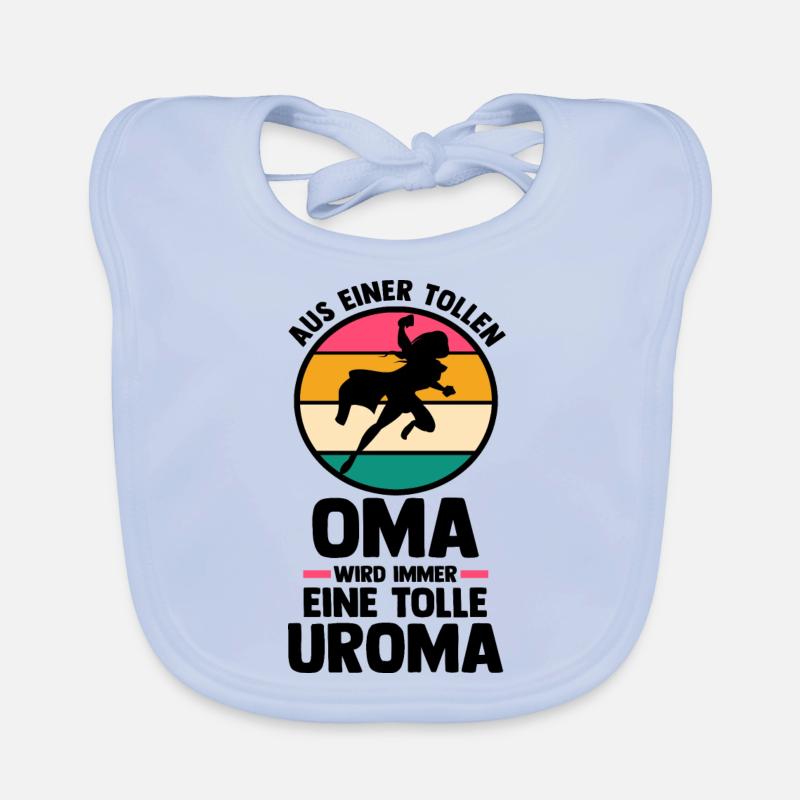 Mutter Mama Großmutter Oma Baby Bio-Lätzchen