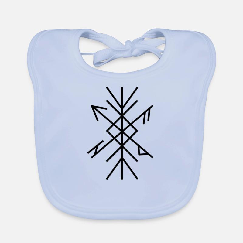 Rune de protection Bavoir bio Bébé