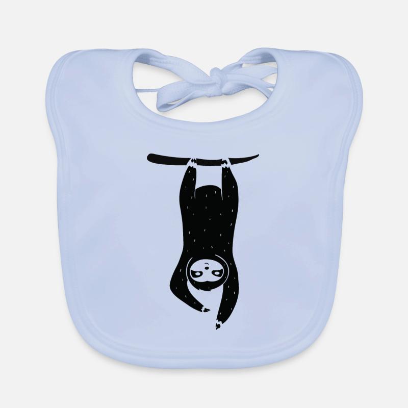 Sloth - Sloth / Relax - Chilling Organic Baby Bibs