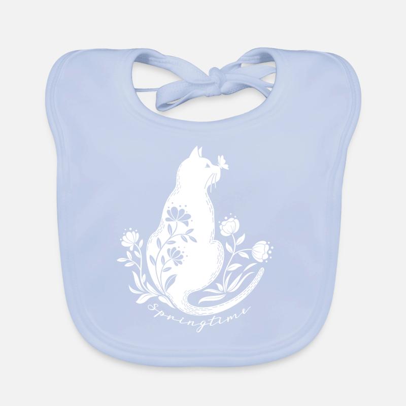 Springtime Organic Baby Bibs