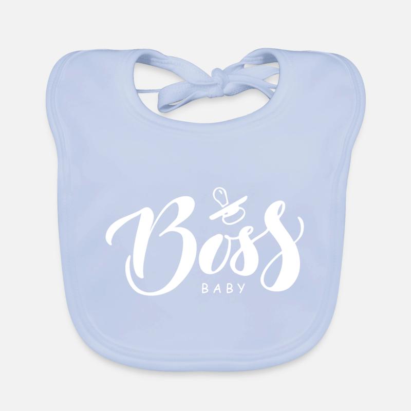 Patron de bébé - Bavoir bio Bébé - bleu ciel