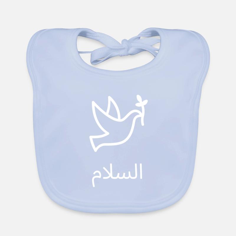 salam peace Organic Baby Bibs