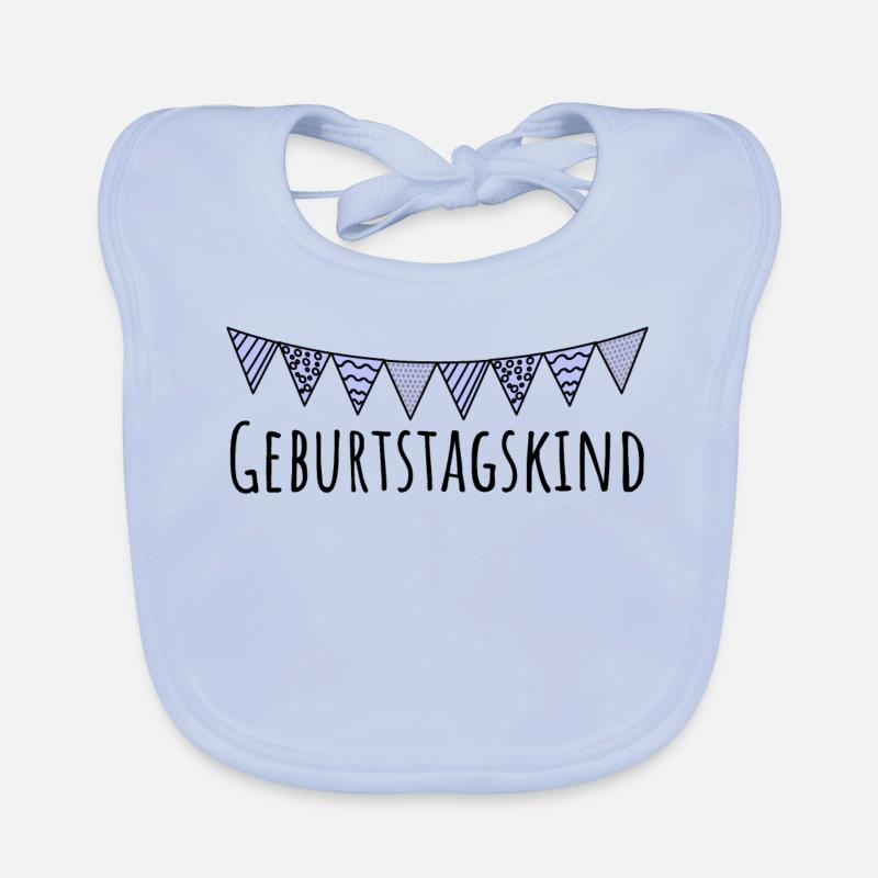 GEBURTSTAGSKIND Baby Bio-Lätzchen