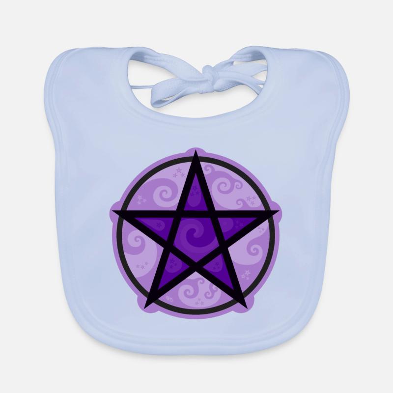 Pentagramm Baby Bio-Lätzchen