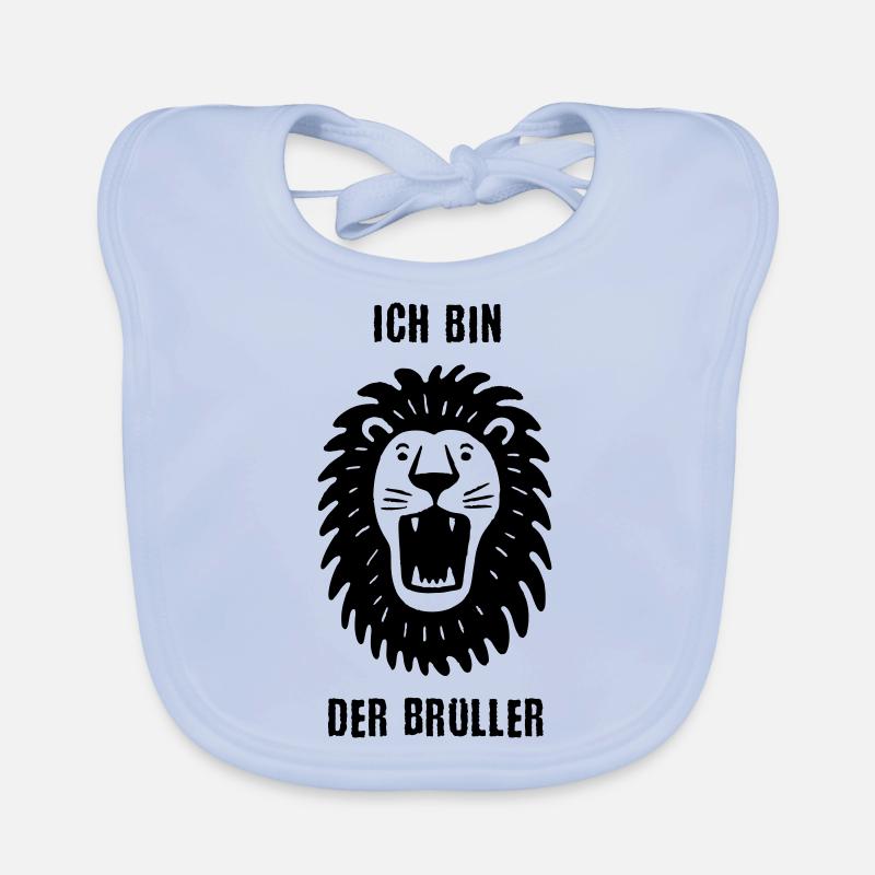 Ich bin der Brüller Baby Bio-Lätzchen