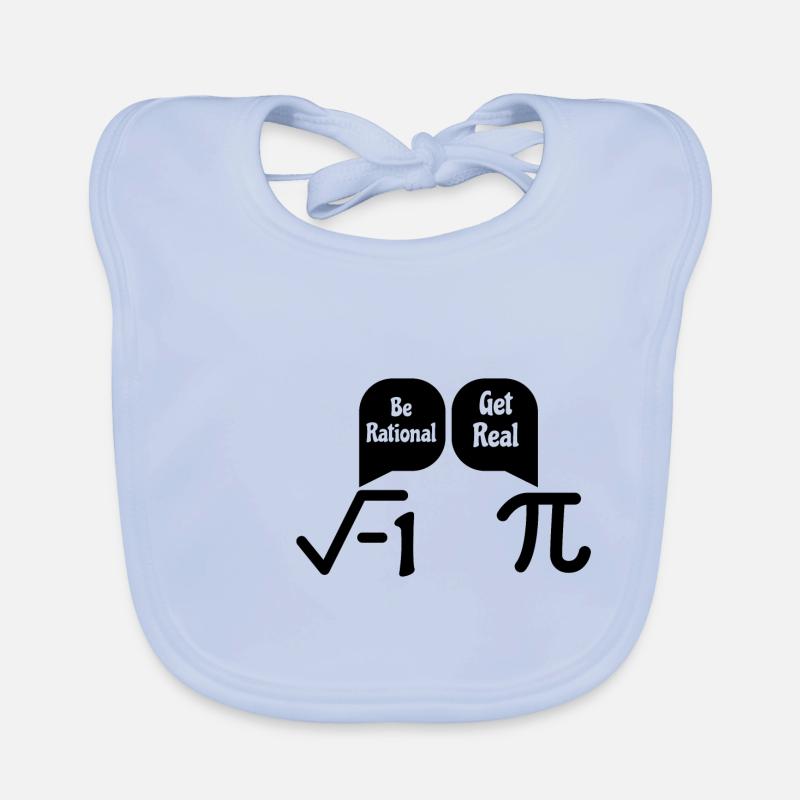 Math drôle Bavoir bio Bébé