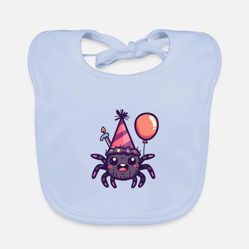 Tarantula Geburtstag Baby Baby Bio-Lätzchen