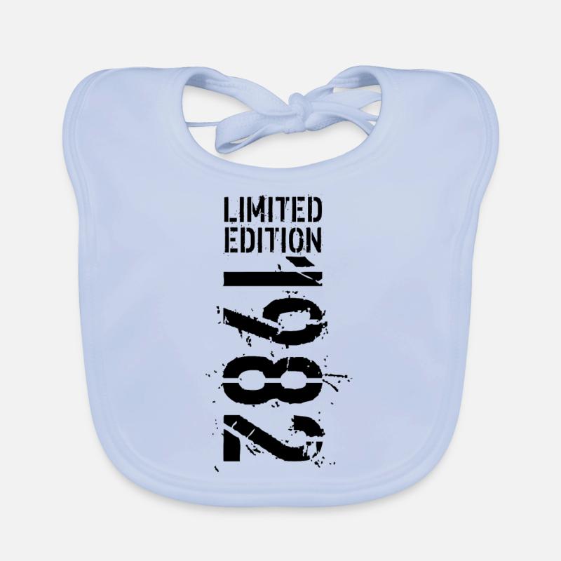 LIMITED EDITION 1982 SCHWARZ Baby Bio-Lätzchen