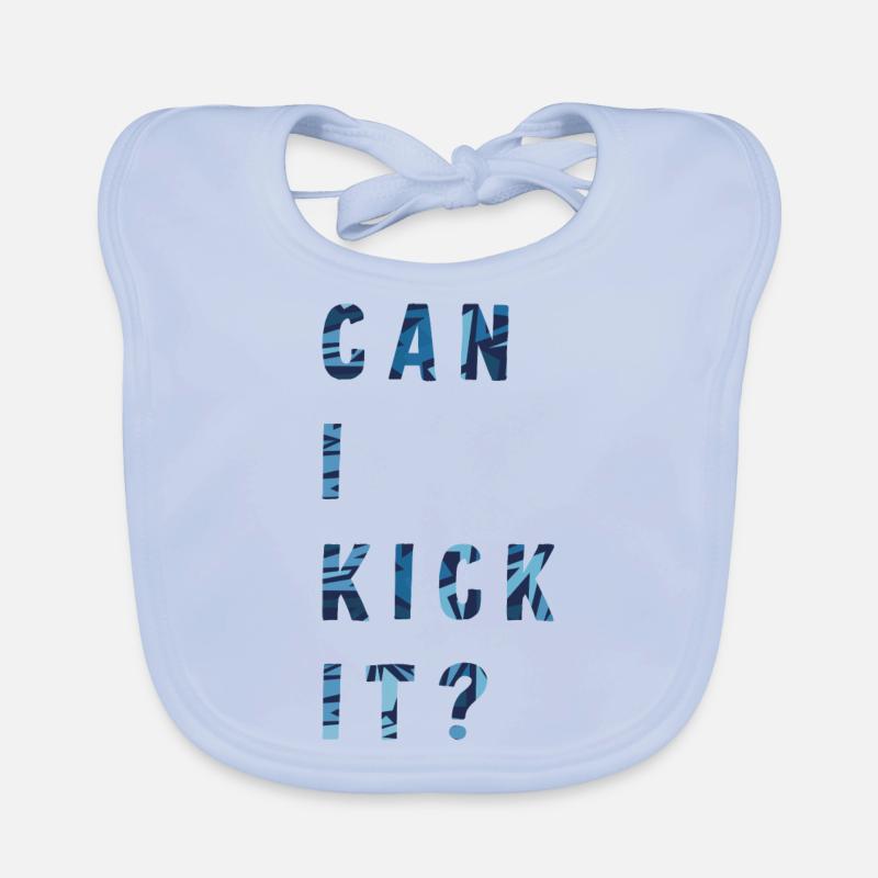 Can I kick it? Baby Bio-Lätzchen