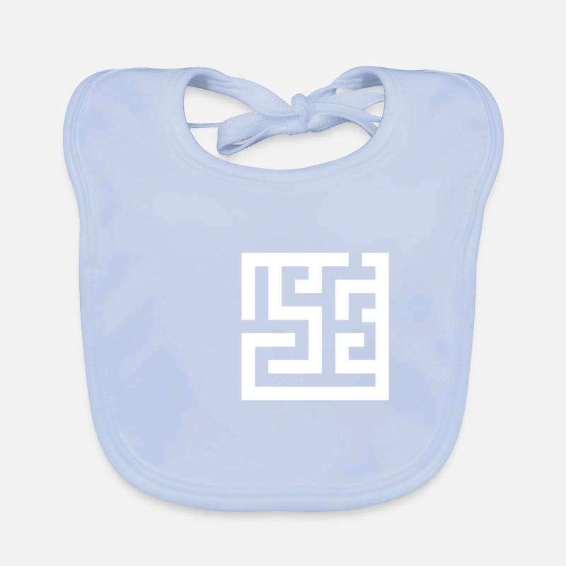 labyrinthe Bavoir bio Bébé