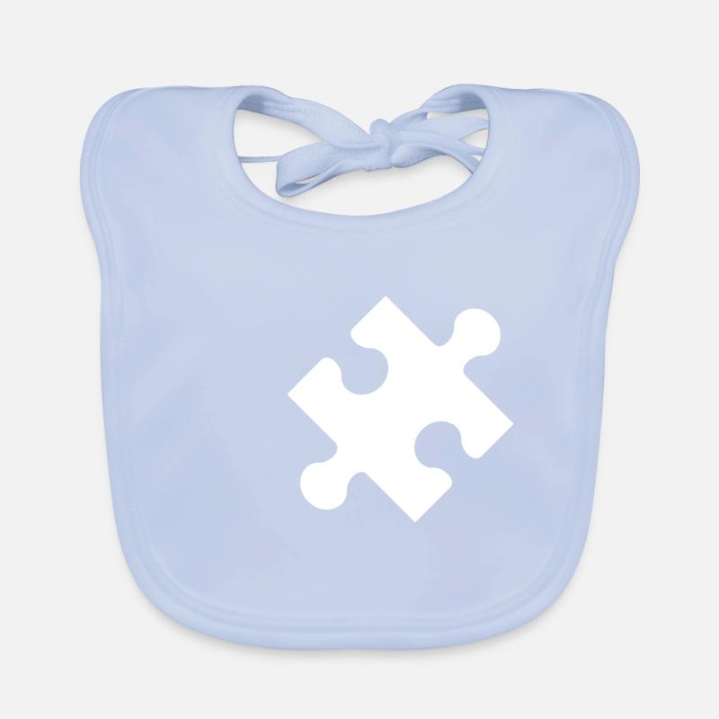Puzzle Stueck Baby Bio-Lätzchen