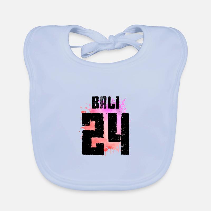 Bali 24 Jersey 2024 Multicoloured Organic Baby Bibs