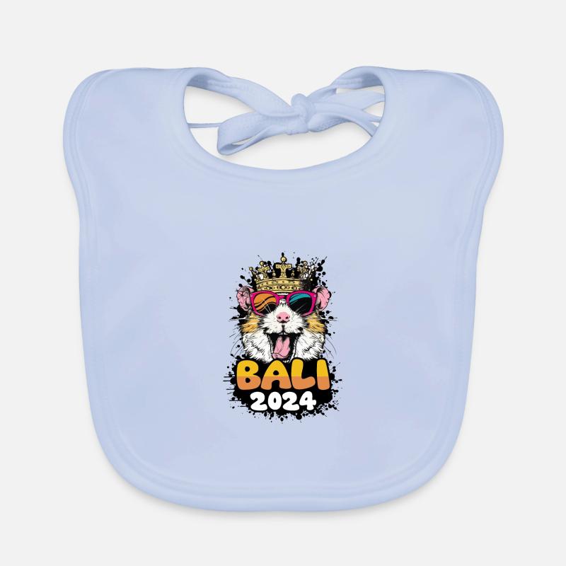 Bali 2024 Hamster Baby Bio-Lätzchen