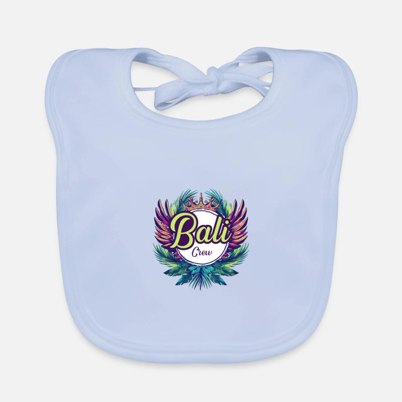 Bali Crew Holidays Organic Baby Bibs