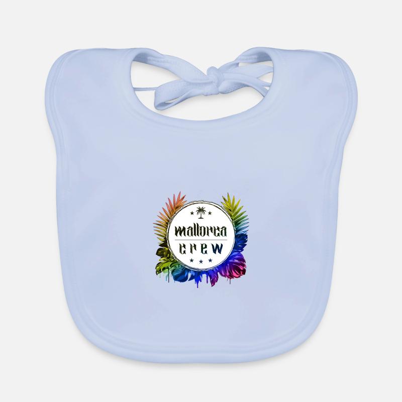 Mallorca Crew Coloré Bavoir bio Bébé