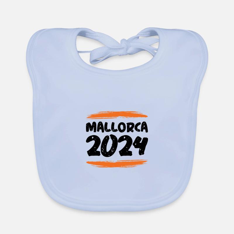 Majorque 2024 Bavoir bio Bébé