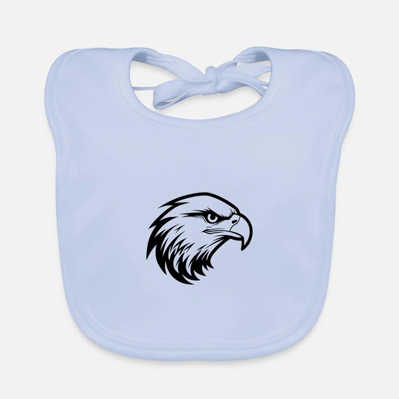 Eagle head Organic Baby Bibs
