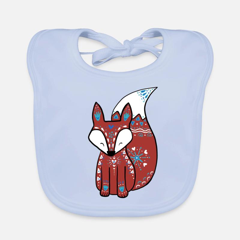 Folklore Fuchs Baby Bio-Lätzchen