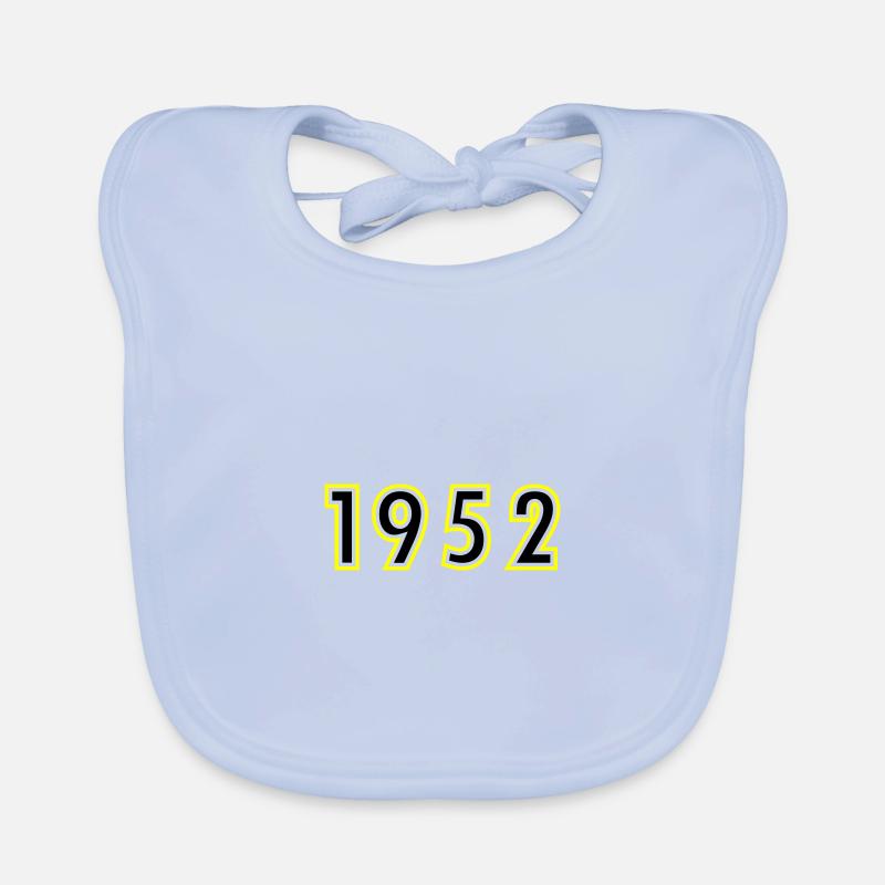 1952 Année Anniversaire Bavoir bio Bébé