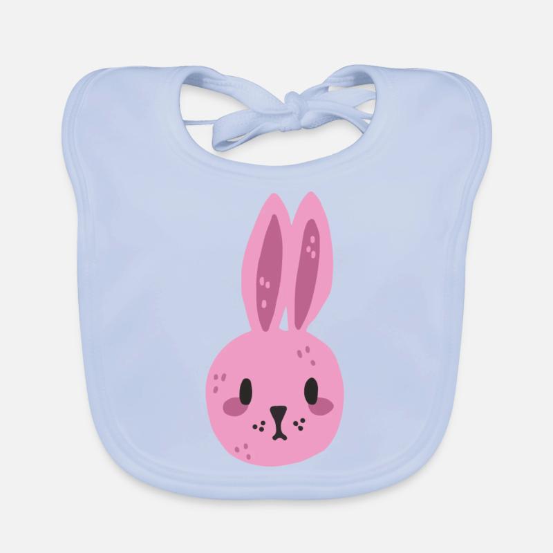 Mignon lapin chibi Bavoir bio Bébé