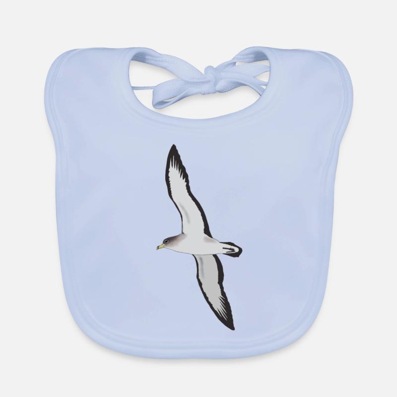 Puffin cendré Bavoir bio Bébé
