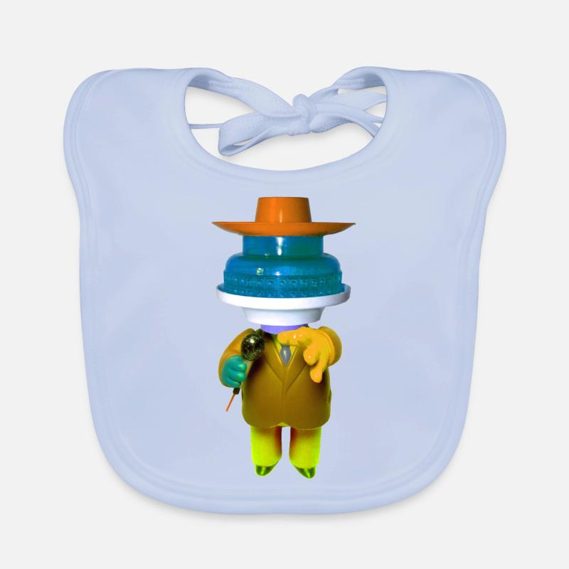 70' Disco Mann Baby Bio-Lätzchen