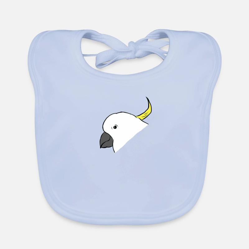 Cacatoès - perroquet - perroquet Bavoir bio Bébé
