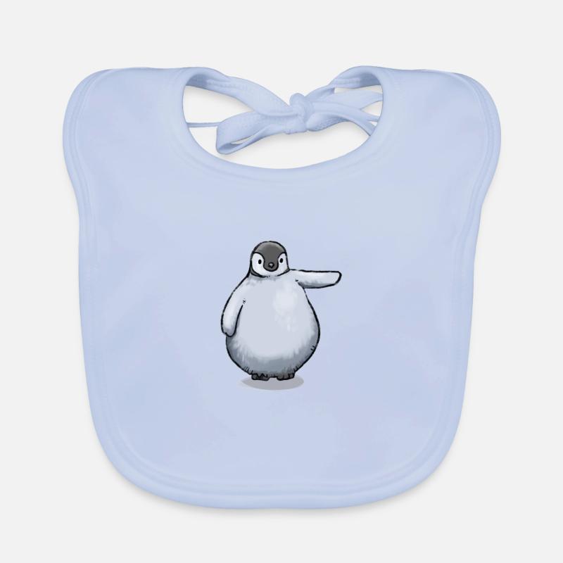 Pingouin Bavoir bio Bébé
