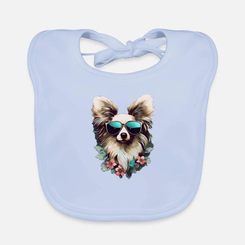 Papillon Cool - Papillon Chien Bavoir bio Bébé