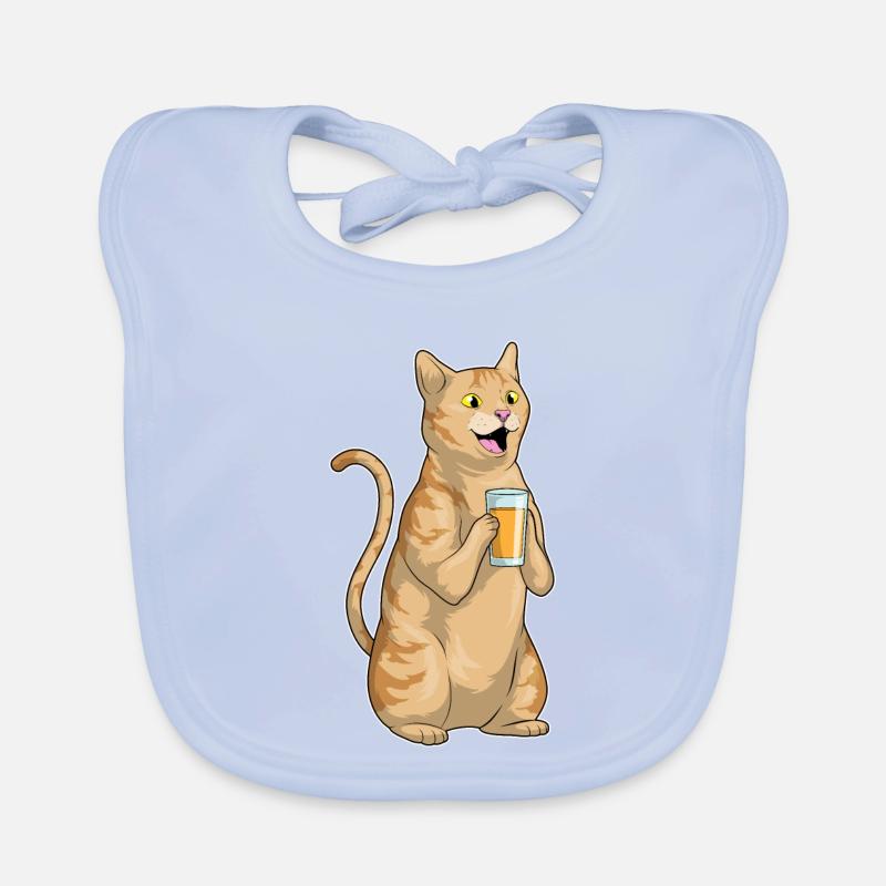Katze Saft Baby Bio-Lätzchen
