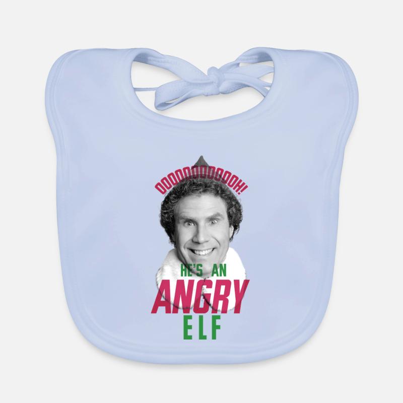 Buddy L’Elfe De Noël – L’Elfe En Colère Bavoir bio Bébé