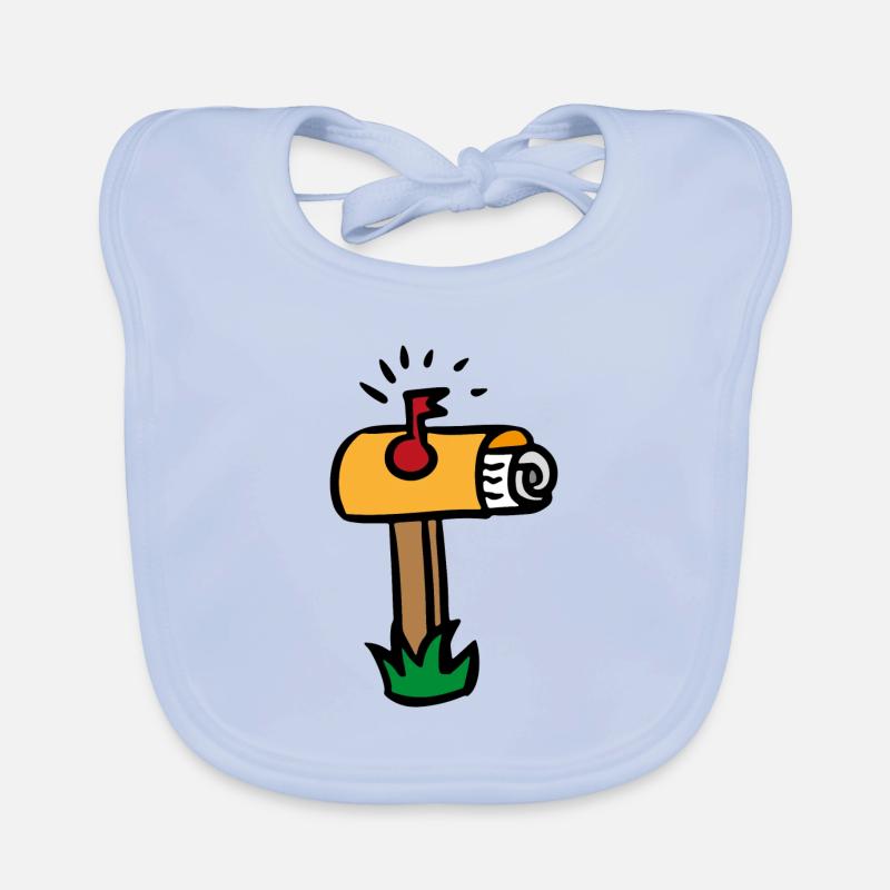 Boîte aux lettres Mailbox Postier Bavoir bio Bébé