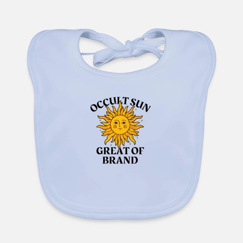 Sun sun design Organic Baby Bibs
