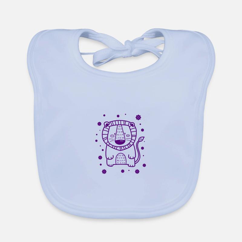 Petit Lion Bavoir bio Bébé