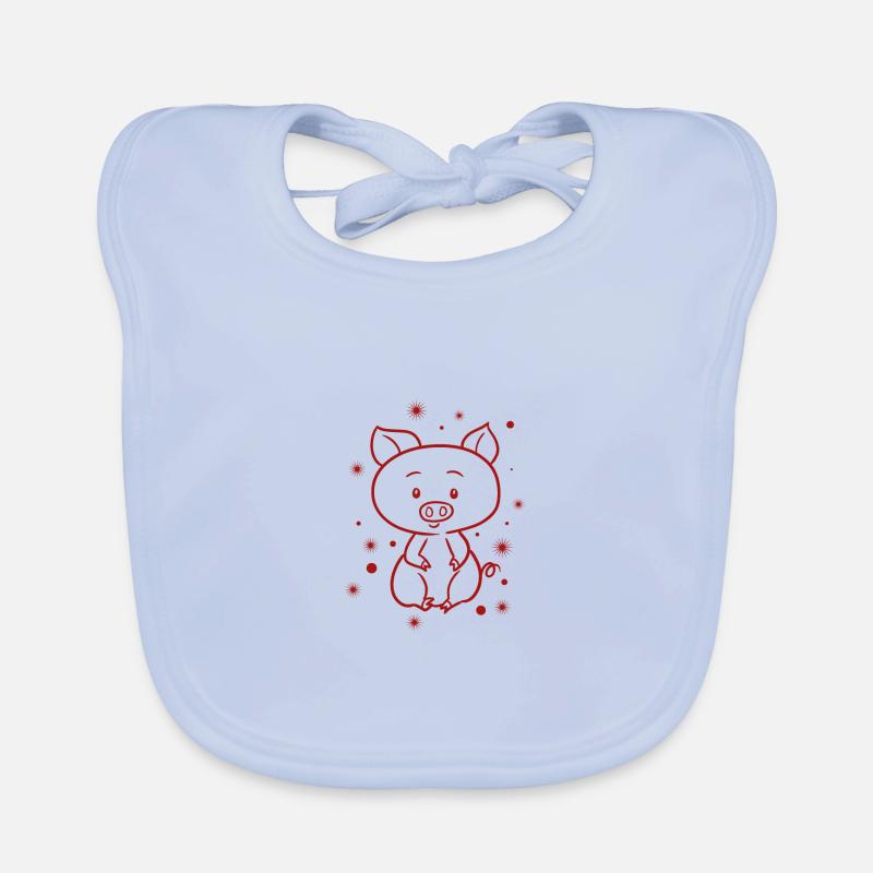 Pig Organic Baby Bibs
