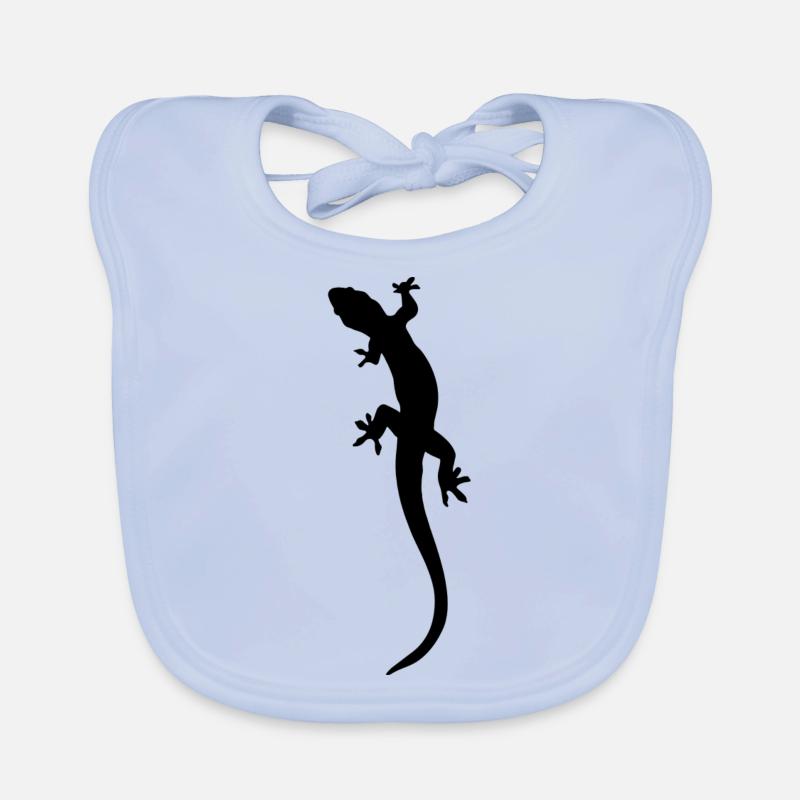 Eidechse Baby Bio-Lätzchen