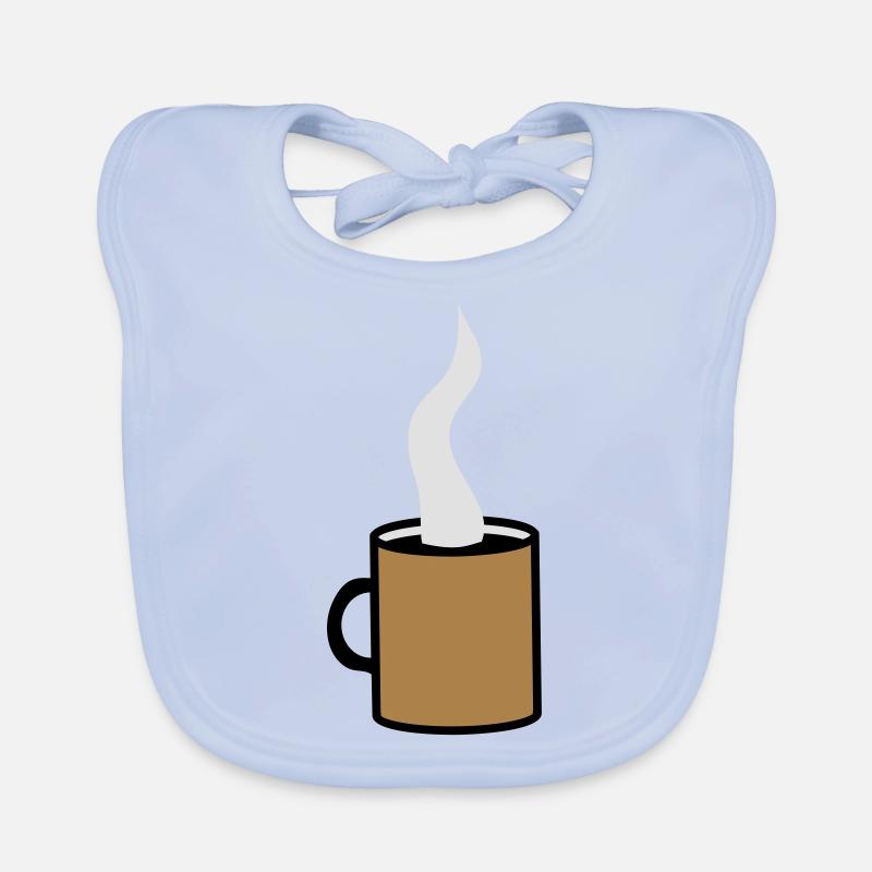 Coffee Organic Baby Bibs